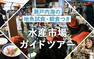 水産市場ガイドツアー 瀬戸内海の地魚