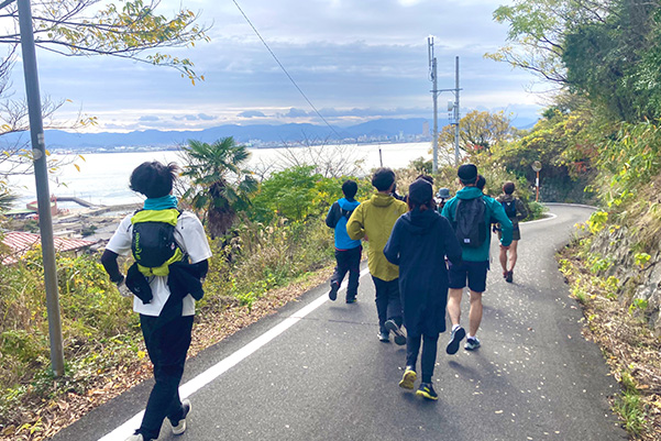 鬼ヶ島トレイルランニング体験